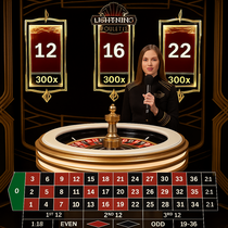 Vinyl - Lightning Roulette Live Game - Evolution Gaming